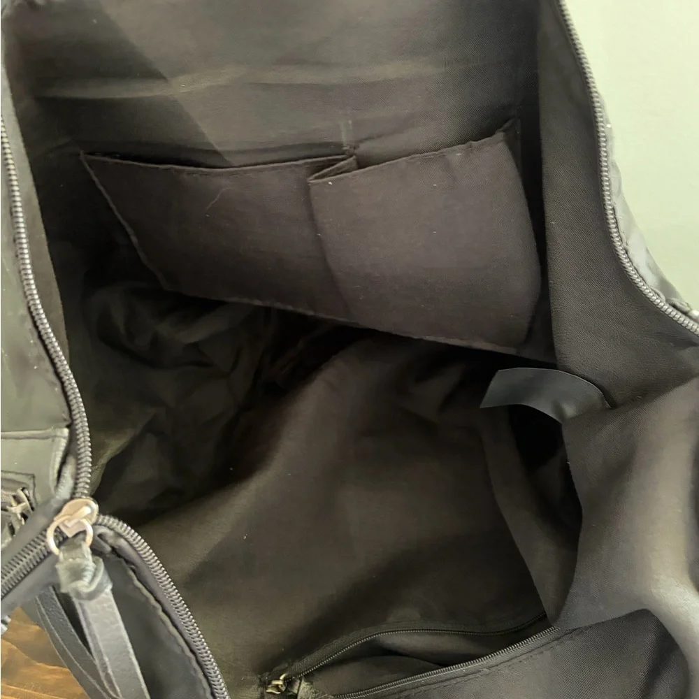 Botkier Bond Elegant Nylon Black Tote Bag